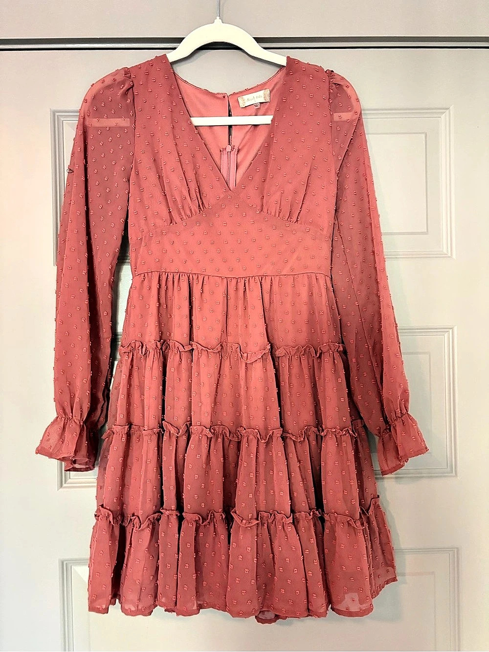 Altar’d State Dusty Pink Mini Dress
